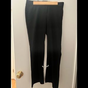 Black cotton work pants. Devin Fit. Machine wash. Worn once
